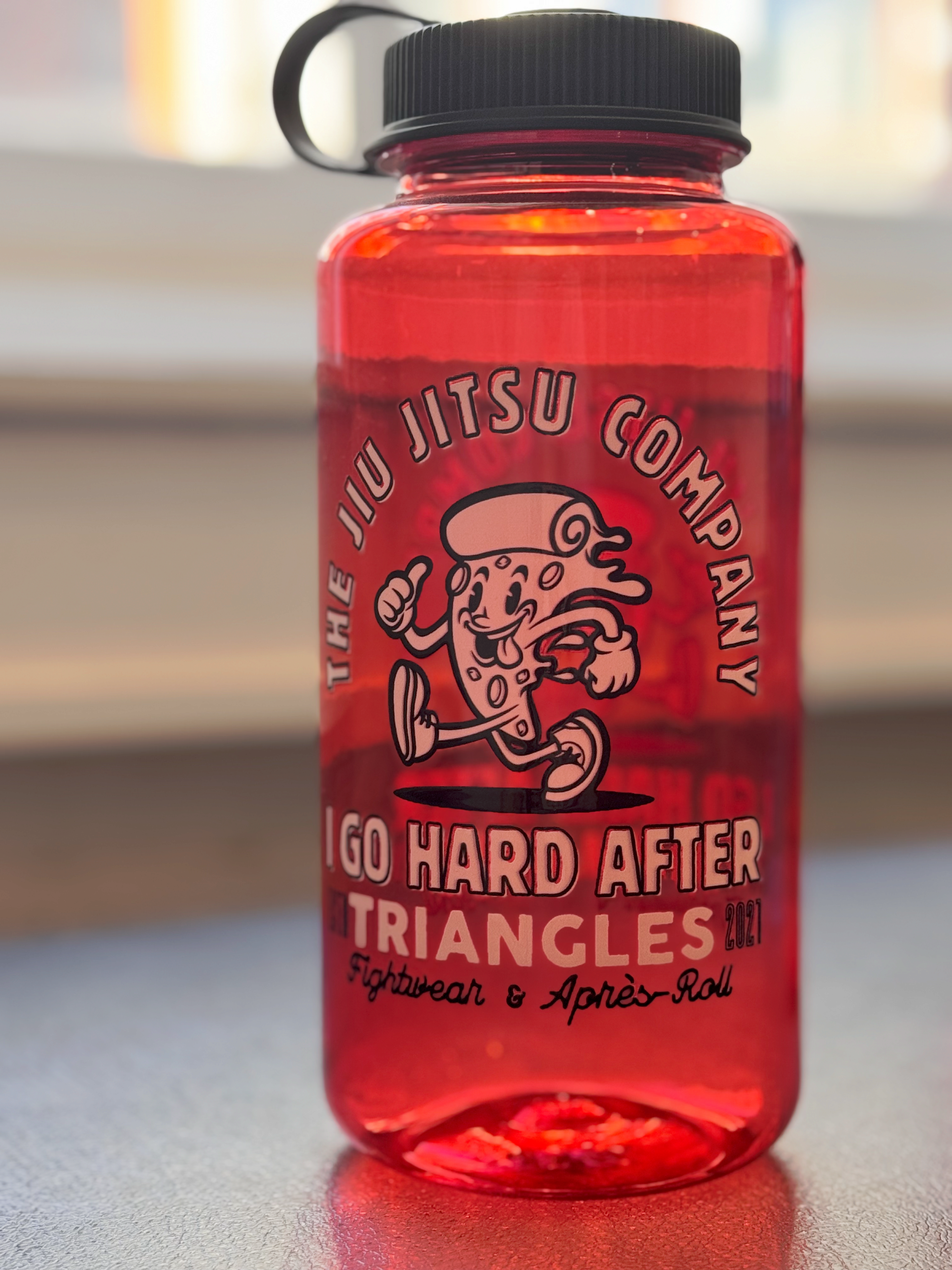 Go Hard After Triangles Nalgene Style Bottle