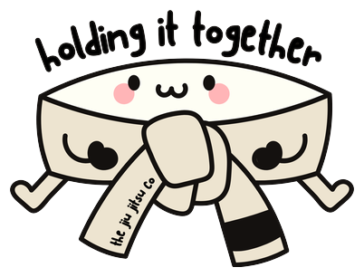 Knotty Belt Tie Sticker