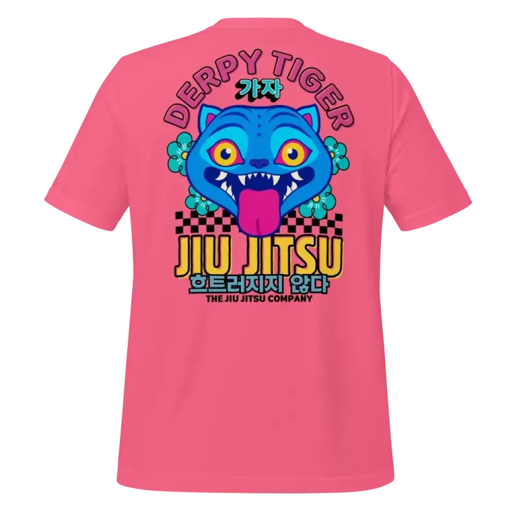 Derpy Tiger, Hidden Technique Tee – JJCo Fightwear and AprèsRoll