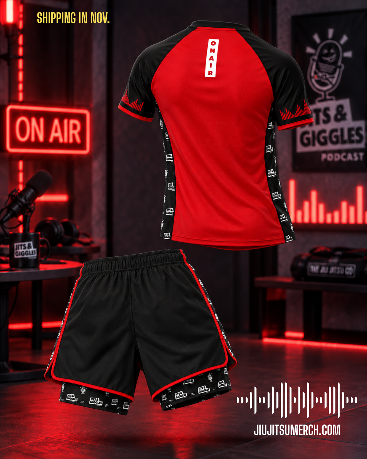 Jits & Giggles Podcast Kit — JJC x Jits & Giggles