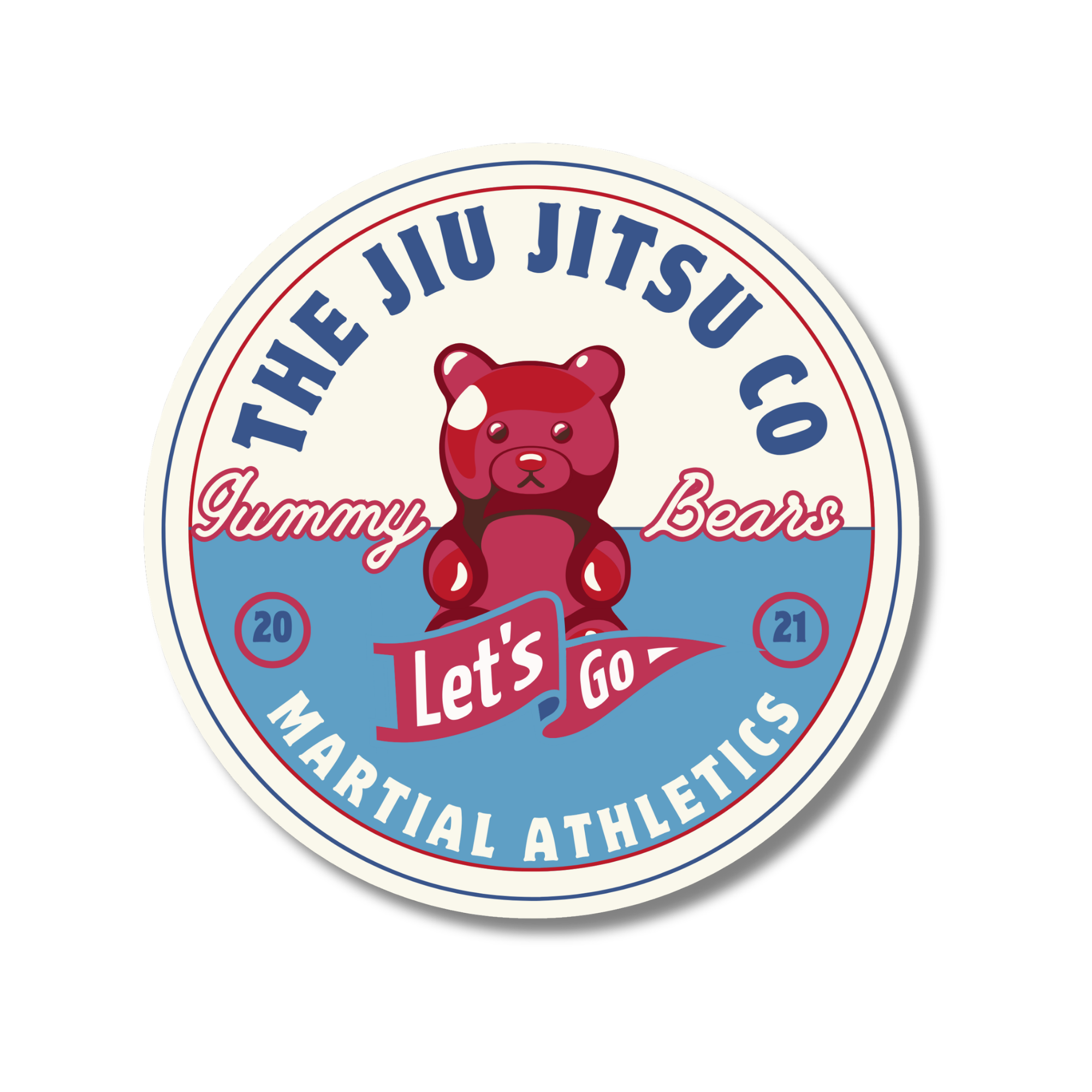 Gummy Bears Martial Athletics Sticker
