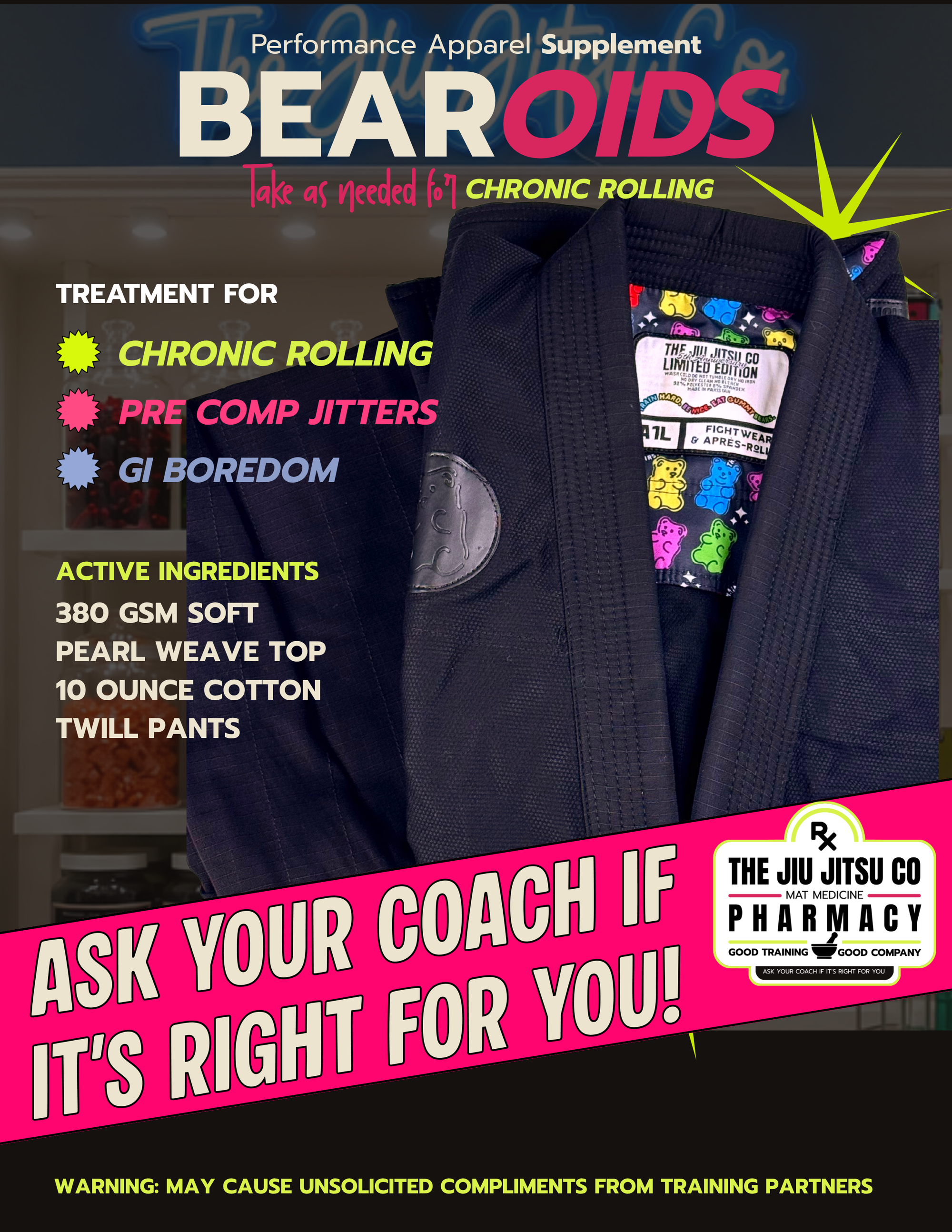 Bearoids Gi: Controlled Performance Apparel