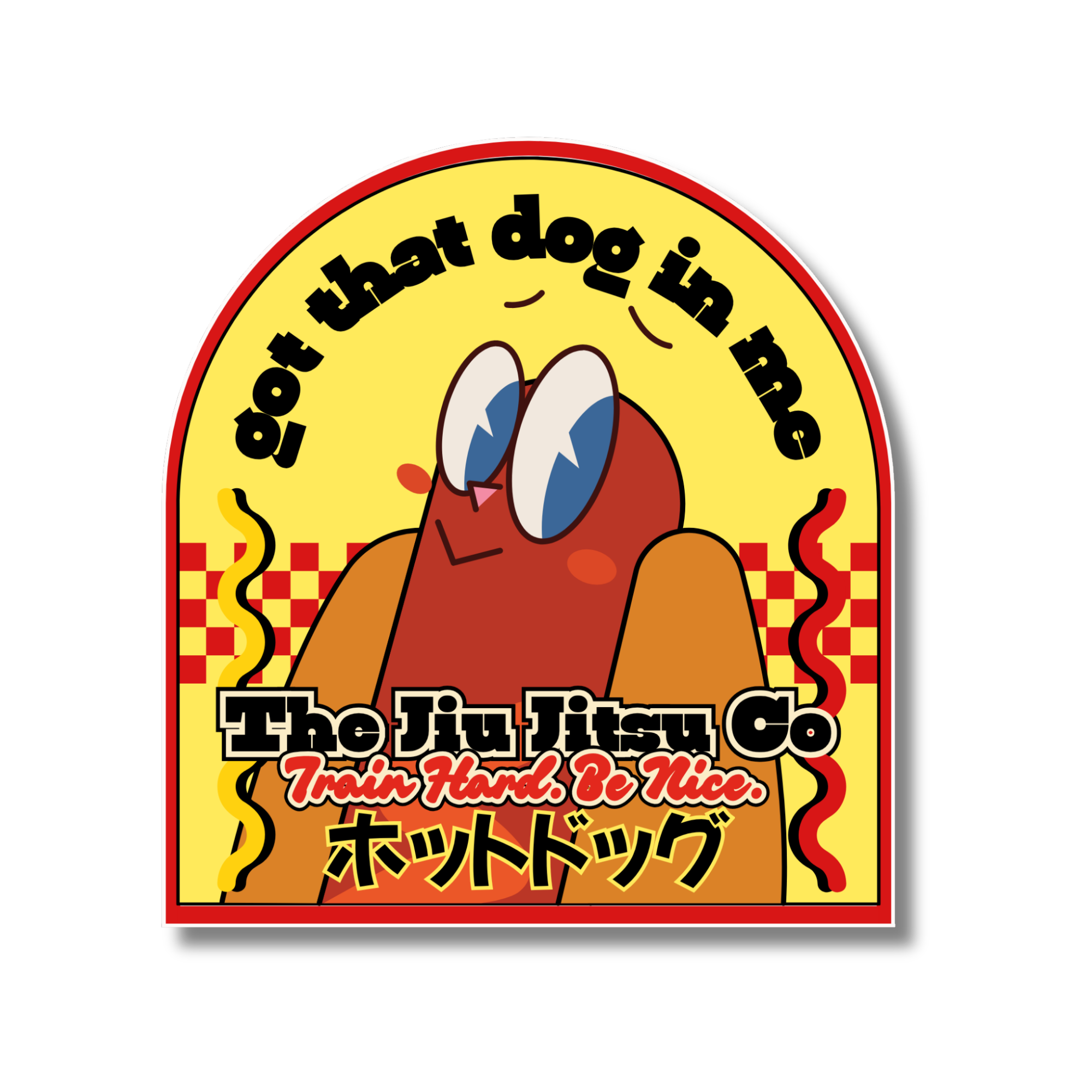 Dawg in Me Sticker