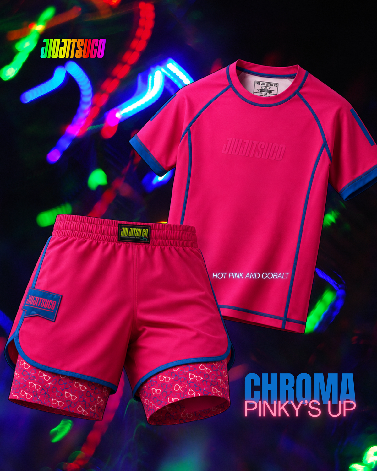 JJC Chroma SS Rashguard — Pinky's Up