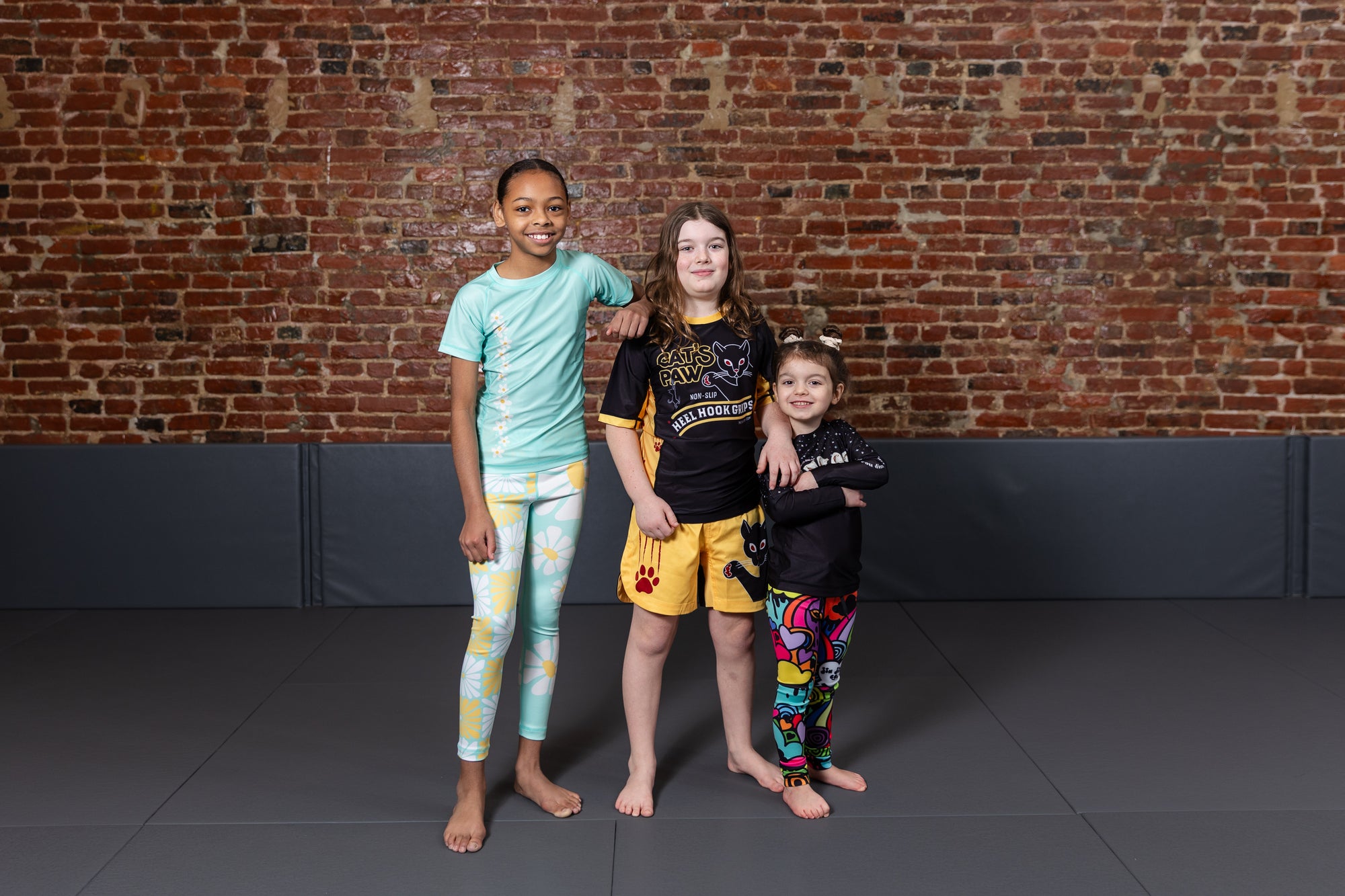 Kiddo's Cat's Paw Short Sleeve Rashguard