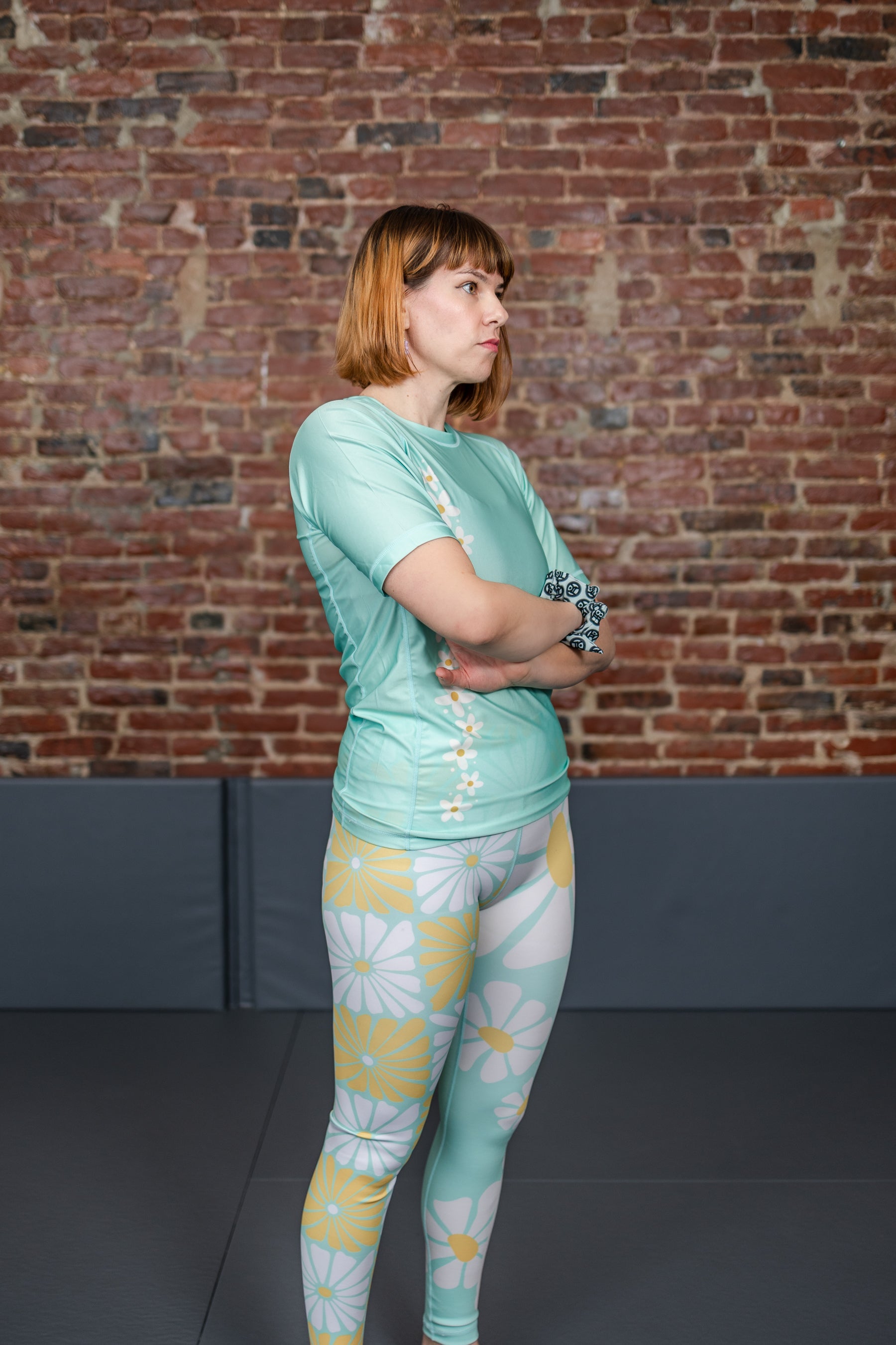 Fresh Mint Short Sleeve Rashguard