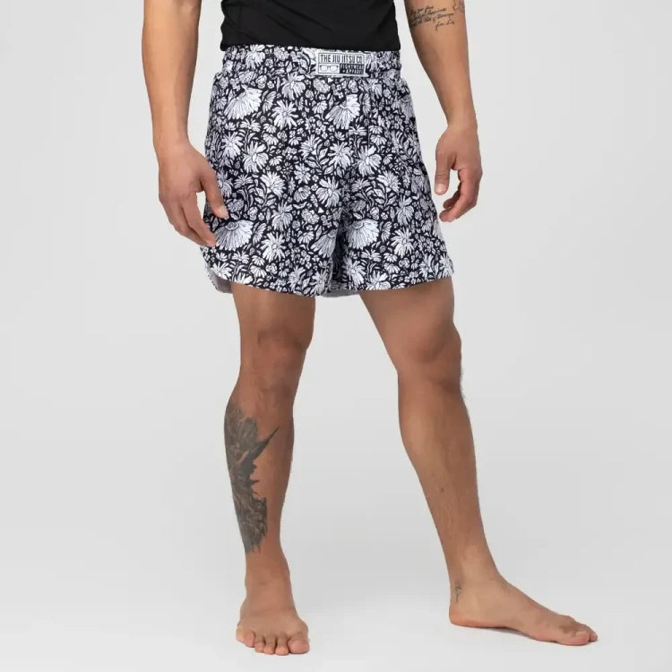 Midnight Bloom Shorts (Unisex)