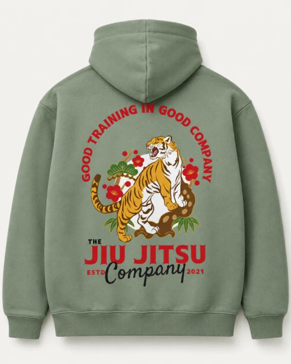 Green Tiger Hoodie