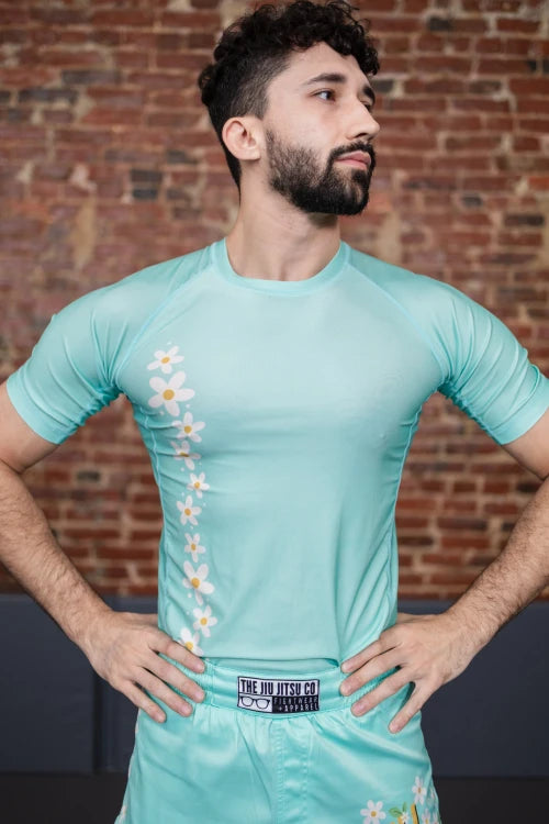 Fresh Mint Short Sleeve Rashguard