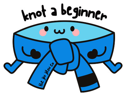 Knotty Belt Tie Sticker