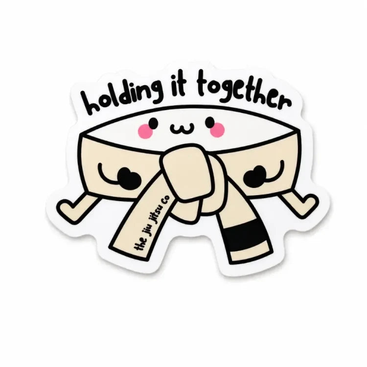 Knotty Belt Tie Sticker