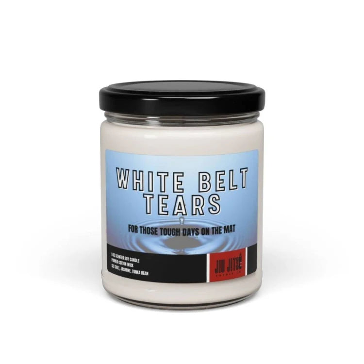 White Belt Tears Candle