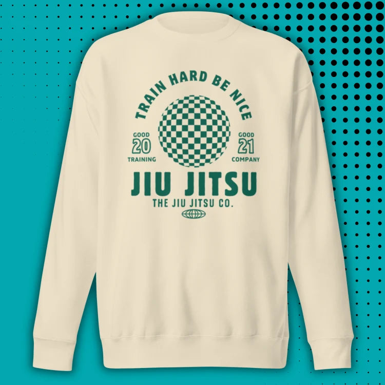 Train Hard Be Nice Logo Crew